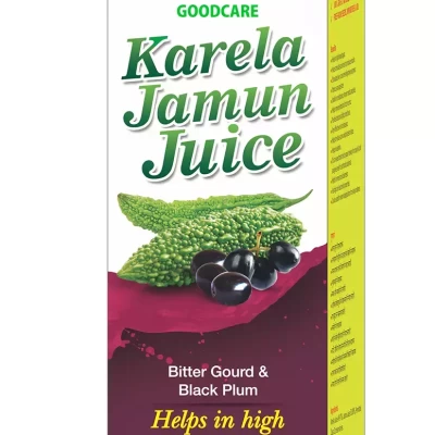 Vansaar Karela Jamun Juice -Controls Blood Sugar Level|No Added Sugar|Organically Harvested - 1l